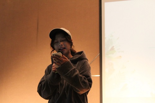 学生会主席廖梓彤致辞